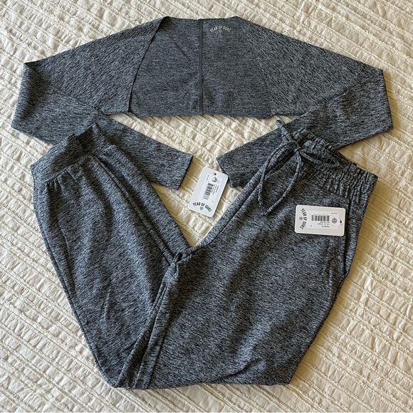 Year of Ours THE L.A.X. JOGGER & STRETCH SHRUG Size Small - Picture 2 of 16